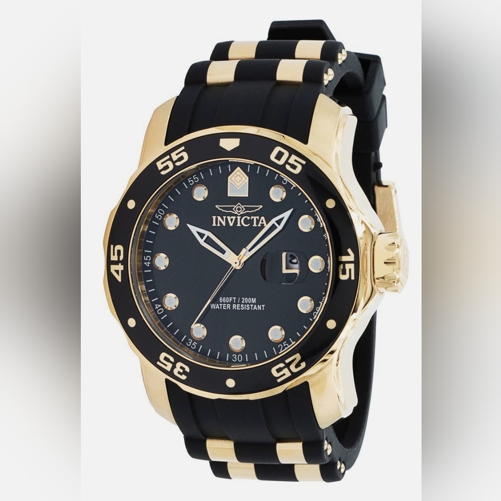 ***BRAND NEW*** Invicta Pro Diver Quartz Black Dial Men's Watch - Picture 2 of 10